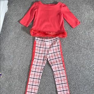 Janie and Jack Size 5 2 piece outfit